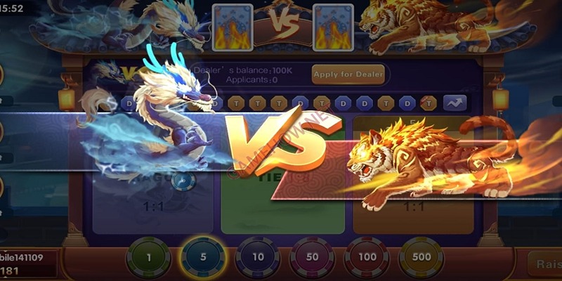 Tìm hiểu Rồng Hổ 77win