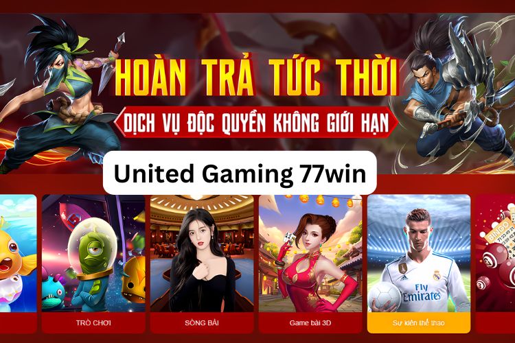 UG là sảnh cược đông đảo, thu hút được nhiều hội viên 77win tham gia